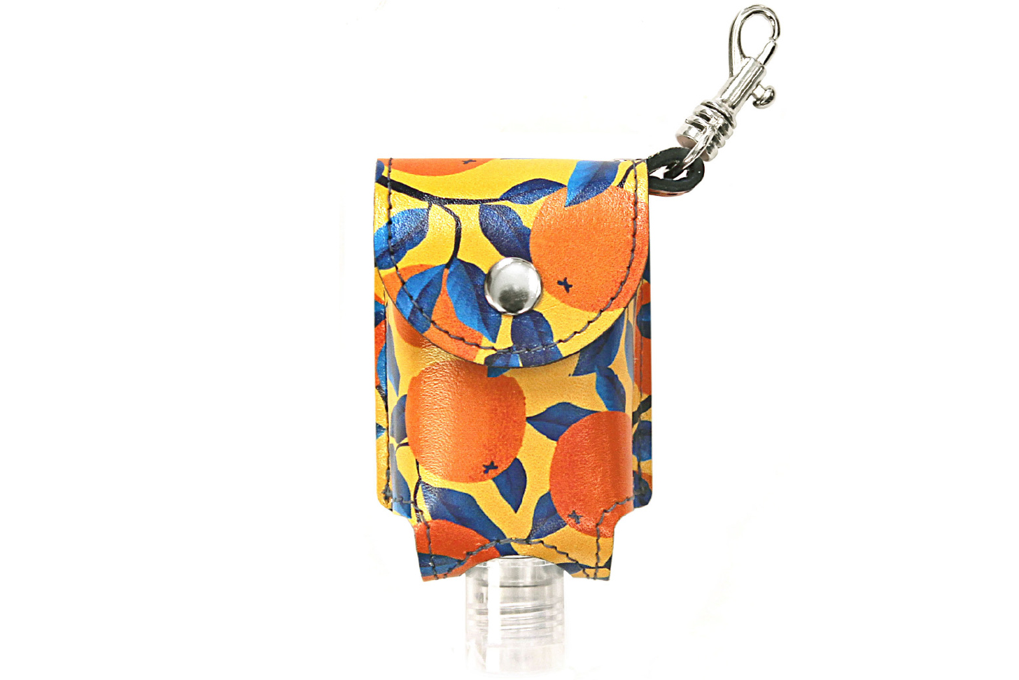 hand sanitizer printed leather